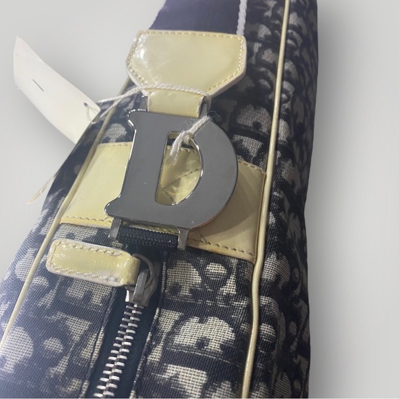 Vintage Christian Dior Trotter Monogram Crossbody Scooter Bag - Picture 8 of 15